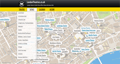 Desktop Screenshot of londontheatres.co.uk